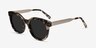 Till Sunset Écailles Acetate-metalSoleil de Lunette de vue d'EyeBuyDirect, Vue d'Angle