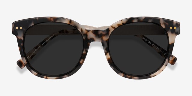 Till Sunset Écailles Acetate-metalSoleil de Lunette de vue d'EyeBuyDirect, Vue Rapprochée