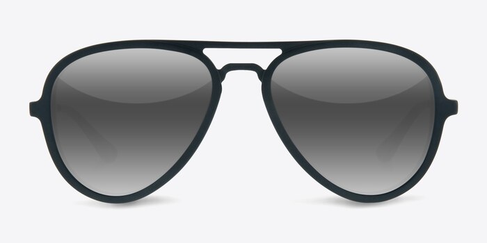 Riot  Matte Blue  Acétate Soleil de Lunette de vue d'EyeBuyDirect
