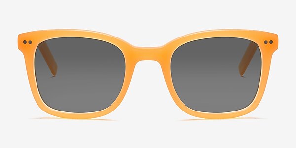 Peach Matte Orange Acetate Sunglass Frames