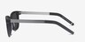 Peach Matte Black AcetateSunglass Frames from EyeBuyDirect, Side View