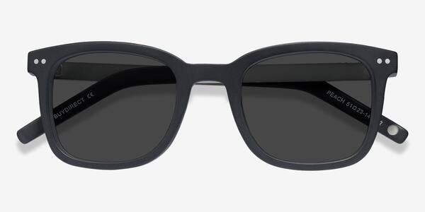 Matte Black Peach -  Acétate Sunglasses