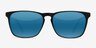 Bogota Matte Black Acetate-metalSunglass Frames from EyeBuyDirect, Front View