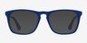 Bogota Matte Blue AcetateSunglass Frames from EyeBuyDirect, Front View