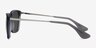 Bogota Matte Gray Acetate-metalSunglass Frames from EyeBuyDirect, Side View