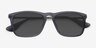 Bogota Matte Gray Acetate-metalSunglass Frames from EyeBuyDirect, Closed View