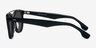 Crown Black AcetateSunglass Frames from EyeBuyDirect, Side View