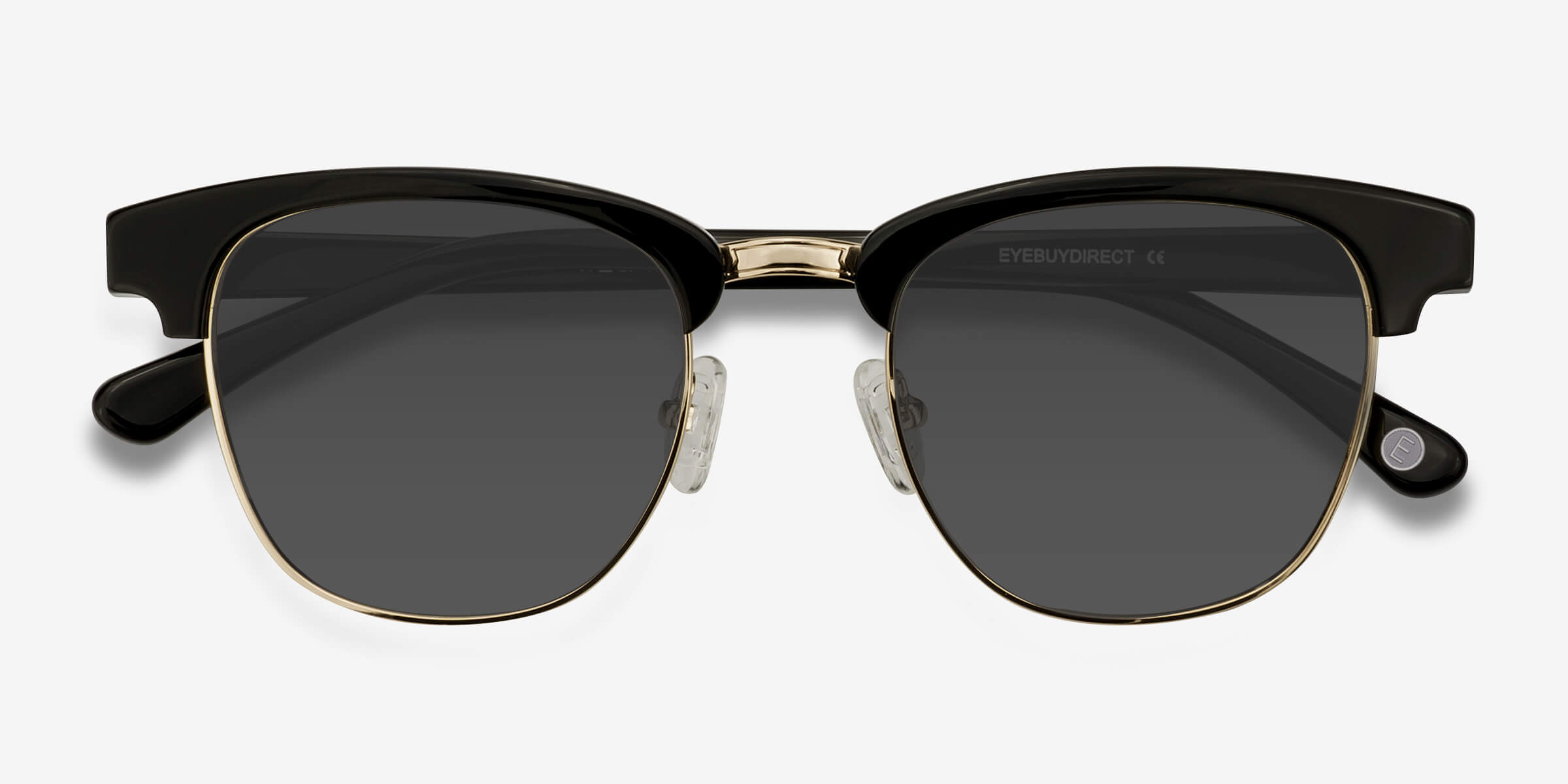 Somebody New - Browline Black Frame Prescription Sunglasses