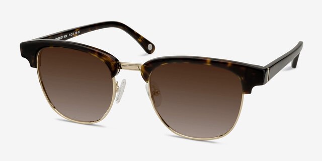 Somebody New Écailles Acetate-metalSoleil de Lunette de vue d'EyeBuyDirect, Vue d'Angle