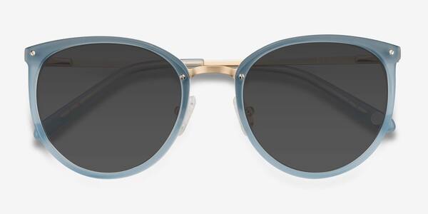 Frosted Blue Crush -  Acetate-metal Sunglasses