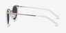 Crush Ivory Acetate-metalSoleil de Lunette de vue d'EyeBuyDirect, Vue de Côté