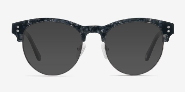College Gray AcetateSunglass Frames from EyeBuyDirect, Front View