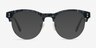 College Gray AcetateSunglass Frames from EyeBuyDirect, Front View