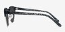 College Gray AcetateSunglass Frames from EyeBuyDirect, Side View