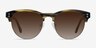 College Brown AcetateSunglass Frames from EyeBuyDirect, Front View