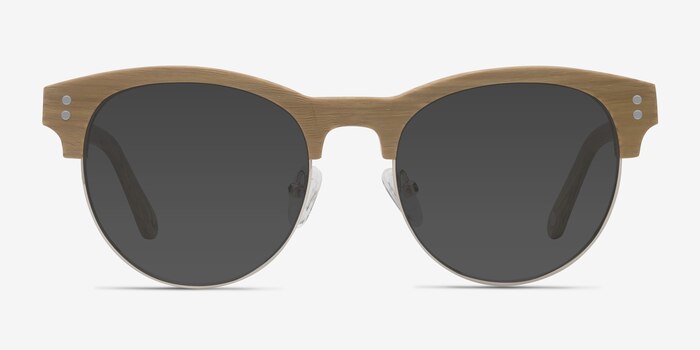 College Jaune Wood-texture Soleil de Lunette de vue d'EyeBuyDirect