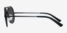 Nairobi Black AcetateSunglass Frames from EyeBuyDirect, Side View