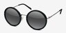 Well Black AcetateSunglass Frames from EyeBuyDirect, Angle View
