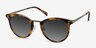 Sun Nostalgia Caramel Acetate-metalSoleil de Lunette de vue d'EyeBuyDirect, Vue d'Angle