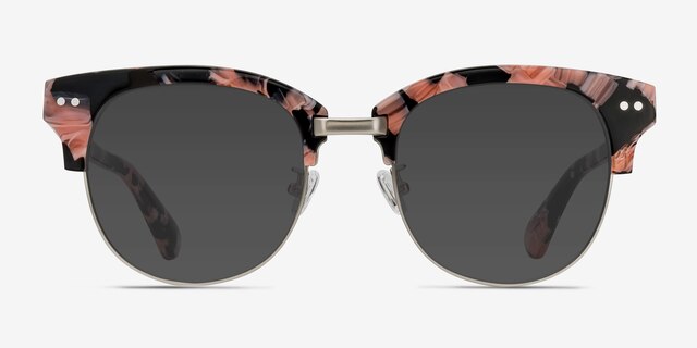 Swift Floral AcetateSunglass Frames from EyeBuyDirect, Front View