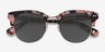 Swift Floral AcetateSunglass Frames from EyeBuyDirect, Closed View