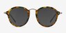 Atmos Green Floral AcetateSunglass Frames from EyeBuyDirect, Front View