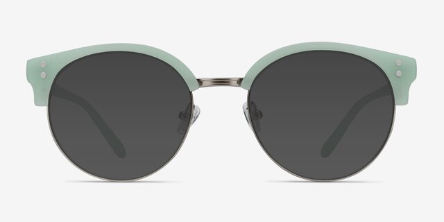 Samba Mint Frost Plastic-metalSoleil de Lunette de vue d'EyeBuyDirect, Vue de Face