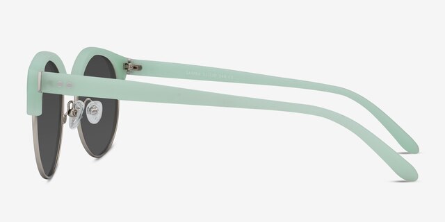 Samba Mint Frost Plastic-metalSoleil de Lunette de vue d'EyeBuyDirect, Vue de Côté