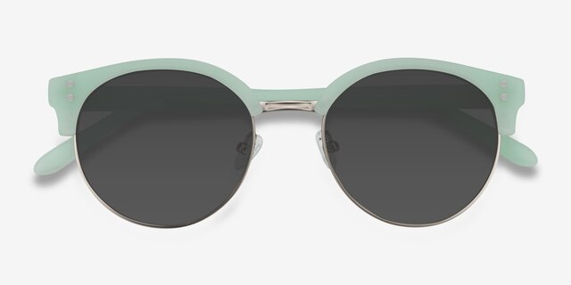Samba Mint Frost Plastic-metalSoleil de Lunette de vue d'EyeBuyDirect, Vue Rapprochée