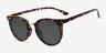 Lulu Floral Plastic-metalSunglass Frames from EyeBuyDirect, Angle View