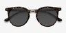Lulu Floral Plastic-metalSunglass Frames from EyeBuyDirect, Closed View