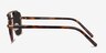 Decode Tortoise Brown Acetate-metalSunglass Frames from EyeBuyDirect, Side View