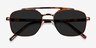 Decode Tortoise Brown Acetate-metalSunglass Frames from EyeBuyDirect, Closed View