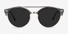 Sands Gray Acetate-metalSunglass Frames from EyeBuyDirect, Front View