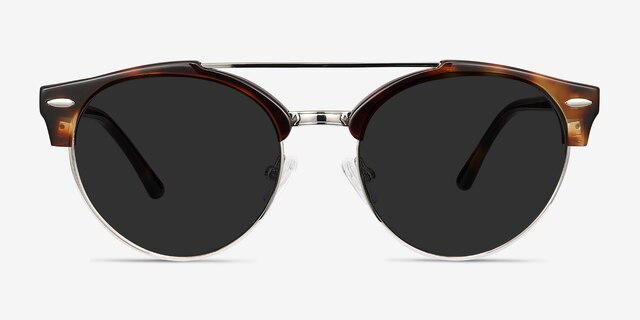 Sands Tortoise Acetate-metalSunglass Frames from EyeBuyDirect, Front View