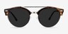 Sands Tortoise Acetate-metalSunglass Frames from EyeBuyDirect, Front View