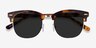 Strata Écailles Acetate-metalSoleil de Lunette de vue d'EyeBuyDirect, Vue Rapprochée