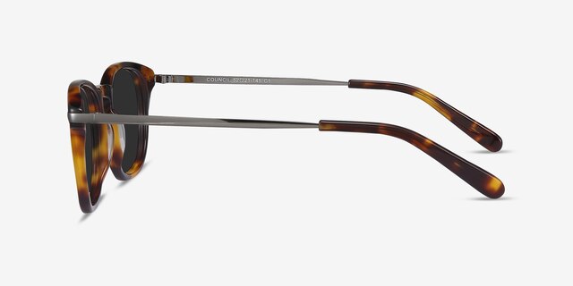Council Écailles Acetate-metalSoleil de Lunette de vue d'EyeBuyDirect, Vue de Côté