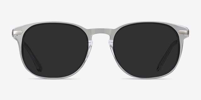 Council Clear Acetate-metalSunglass Frames from EyeBuyDirect, Front View