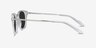 Council Clear Acetate-metalSunglass Frames from EyeBuyDirect, Side View