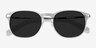 Council Clear Acetate-metalSunglass Frames from EyeBuyDirect, Closed View