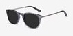 Council Gray Striped Acetate, MetalSunglass Frames from EyeBuyDirect, Angle View