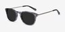 Council Gray Striped Acetate-metalSunglass Frames from EyeBuyDirect, Angle View