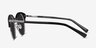 Kiri Black Acetate-metalSunglass Frames from EyeBuyDirect, Side View