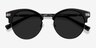 Kiri Black Acetate-metalSunglass Frames from EyeBuyDirect, Closed View