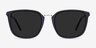Yuma Navy Acetate-metalSunglass Frames from EyeBuyDirect, Front View