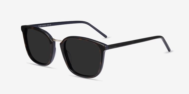 Yuma Tortoise Acetate-metalSunglass Frames from EyeBuyDirect, Angle View