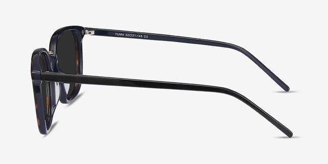 Yuma Tortoise Acetate-metalSunglass Frames from EyeBuyDirect, Side View