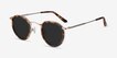 Rollin Tortoise Acetate, MetalSunglass Frames from EyeBuyDirect, Angle View