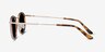 Rollin Écailles Acetate-metalSoleil de Lunette de vue d'EyeBuyDirect, Vue de Côté